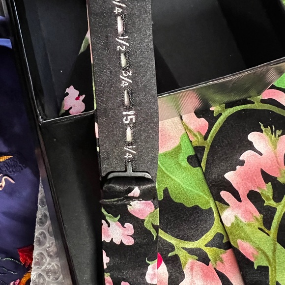 Lord West Crown Collection Flower print cumberbund - Picture 12 of 13